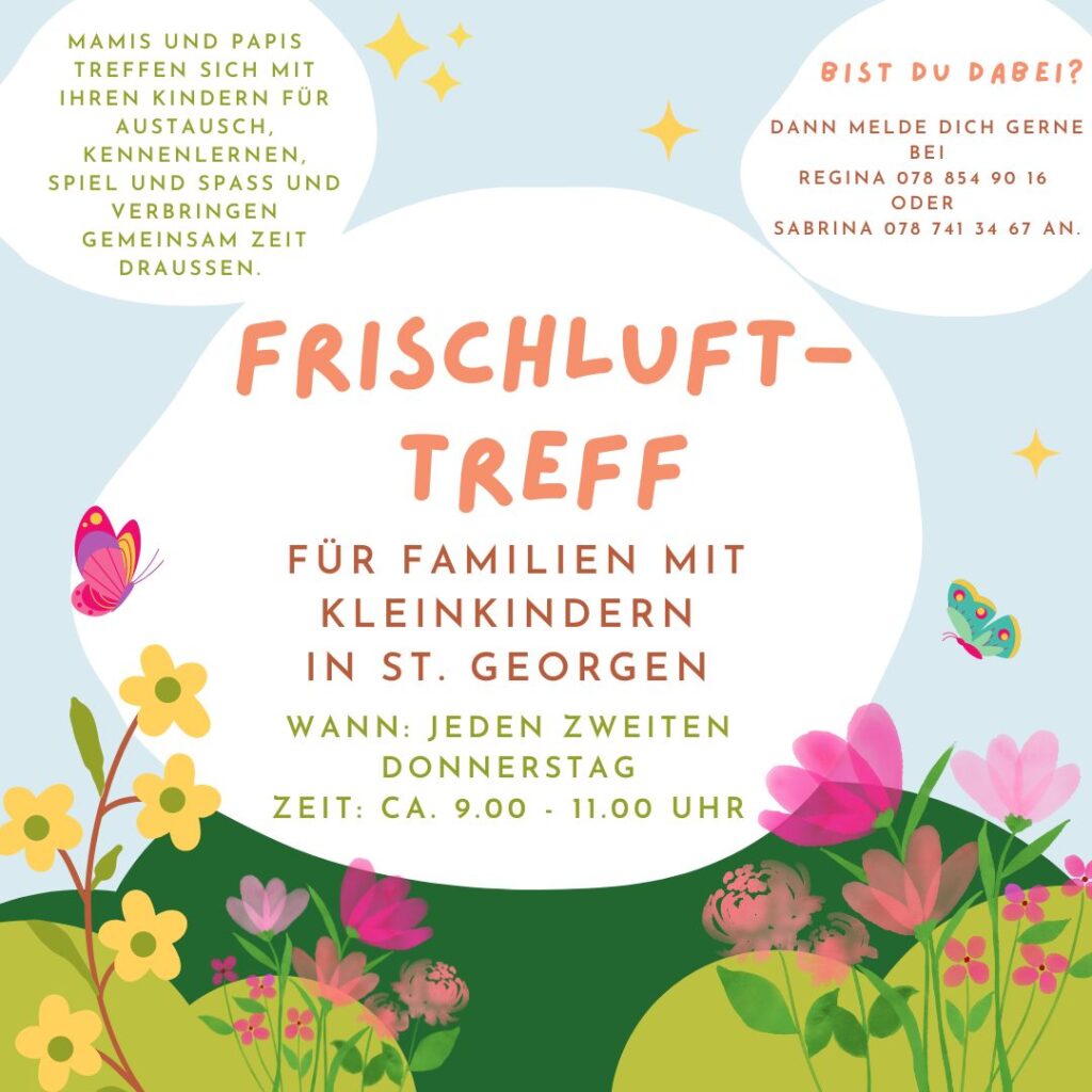 Frischlufttreff für Familien mit Kleinkindern